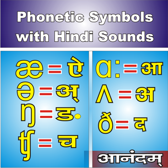 phonetic script with hindi sounds